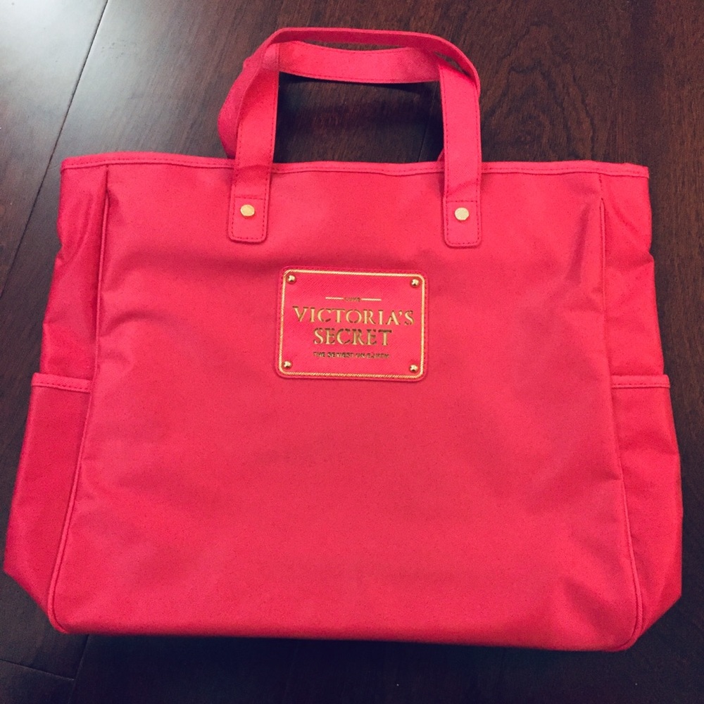 NEW Victoria's Secret Bag Purse Handbag Red Fabric